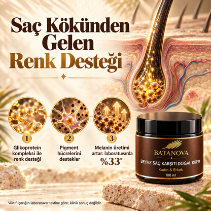 Beyaz Saç Karşıtı Krem