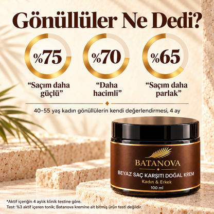 Beyaz Saç Karşıtı Krem