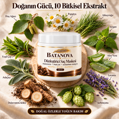 Düzleştirici Saç Maskesi