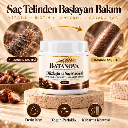 Düzleştirici Saç Maskesi