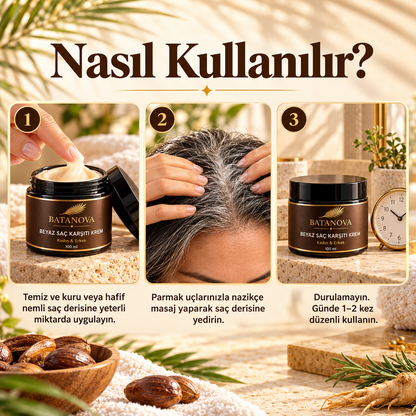 Beyaz Saç Karşıtı Krem