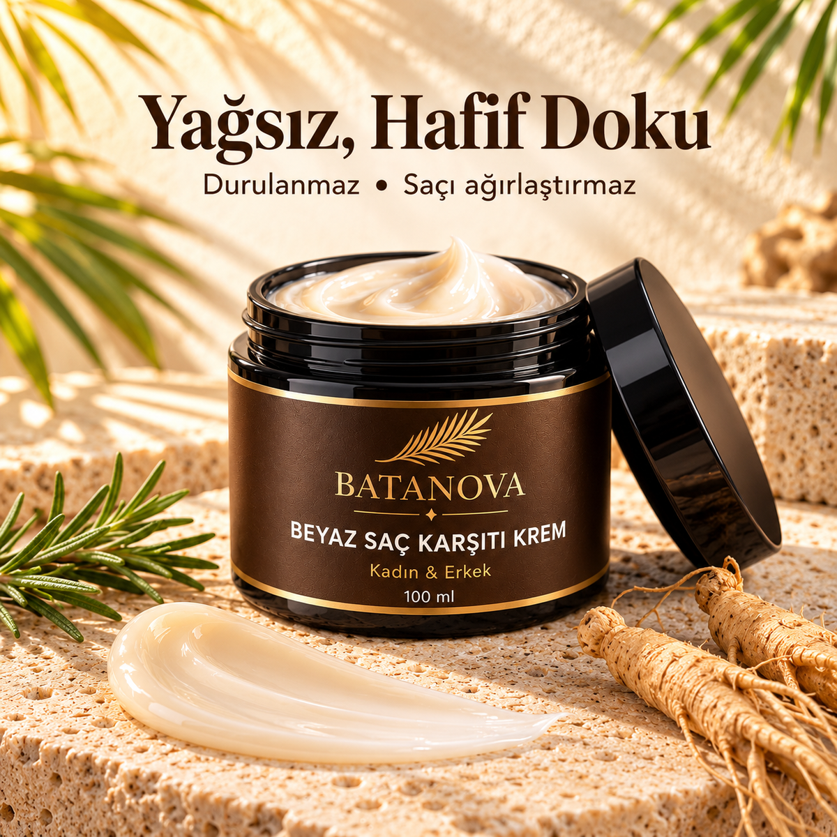 Beyaz Saç Karşıtı Krem