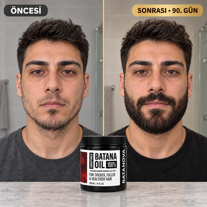 Batana Doğal Sakal Bakım Yağı