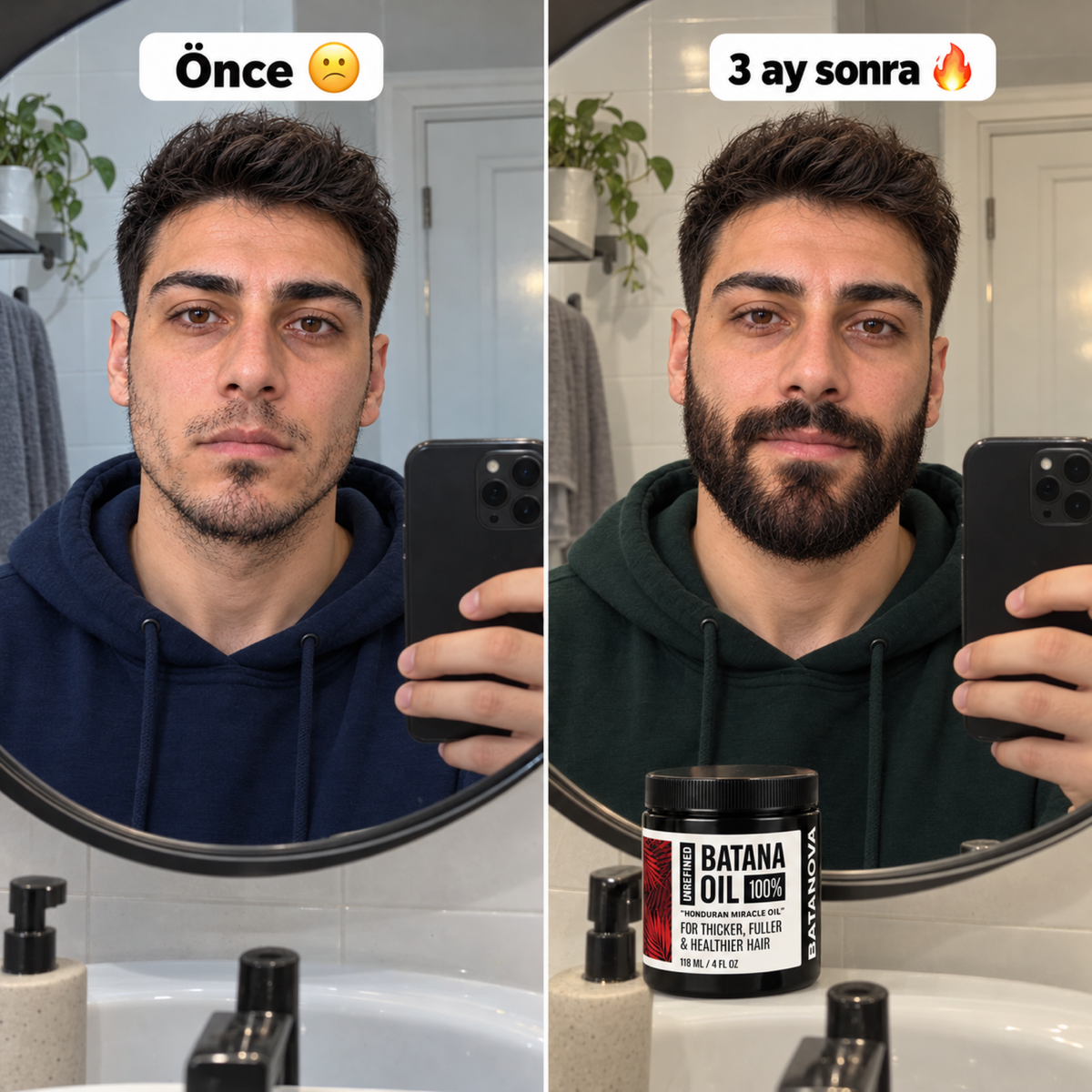 Batana Doğal Sakal Bakım Yağı