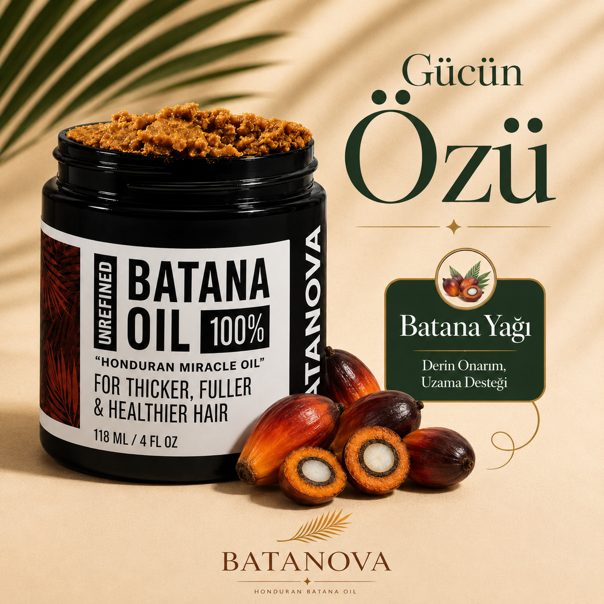 Batana Natural Hair Care Oil