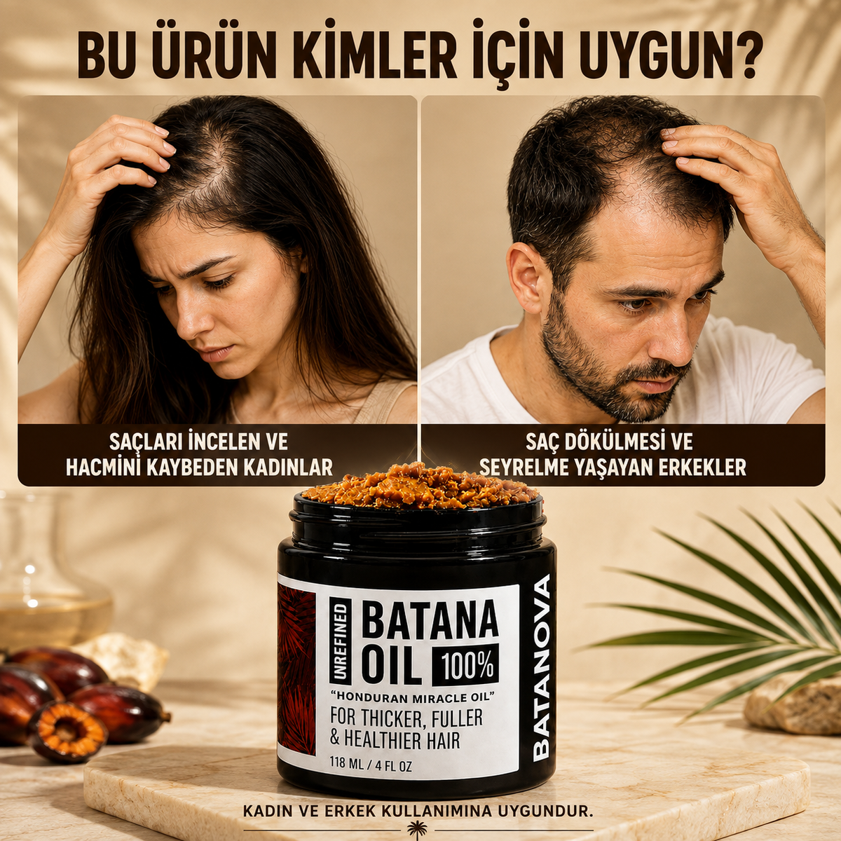 Batana Natural Hair Care Oil
